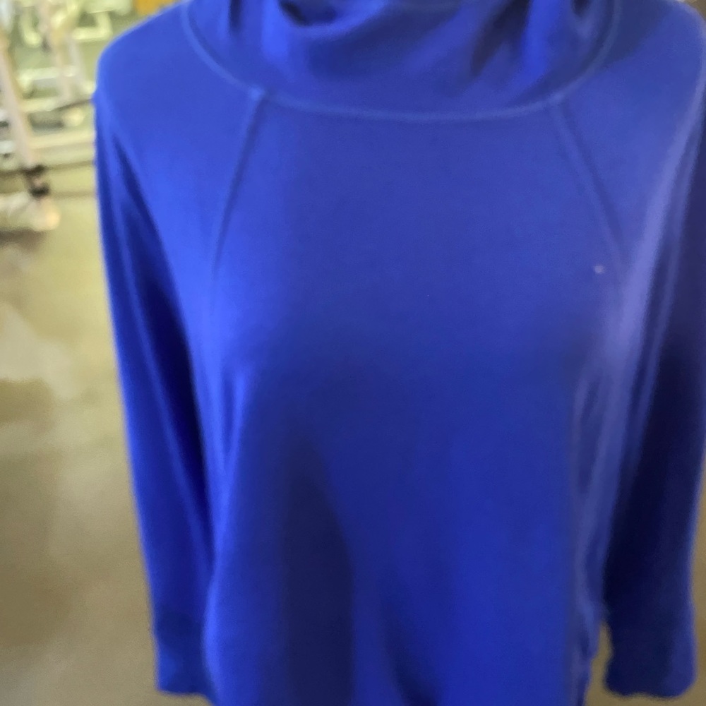 Blue Sweaty Betty High neck hoodie